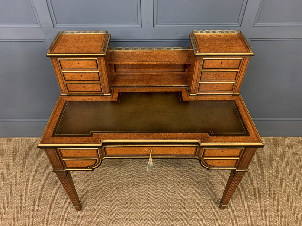 19th Century Amboyna Writing Desk View II