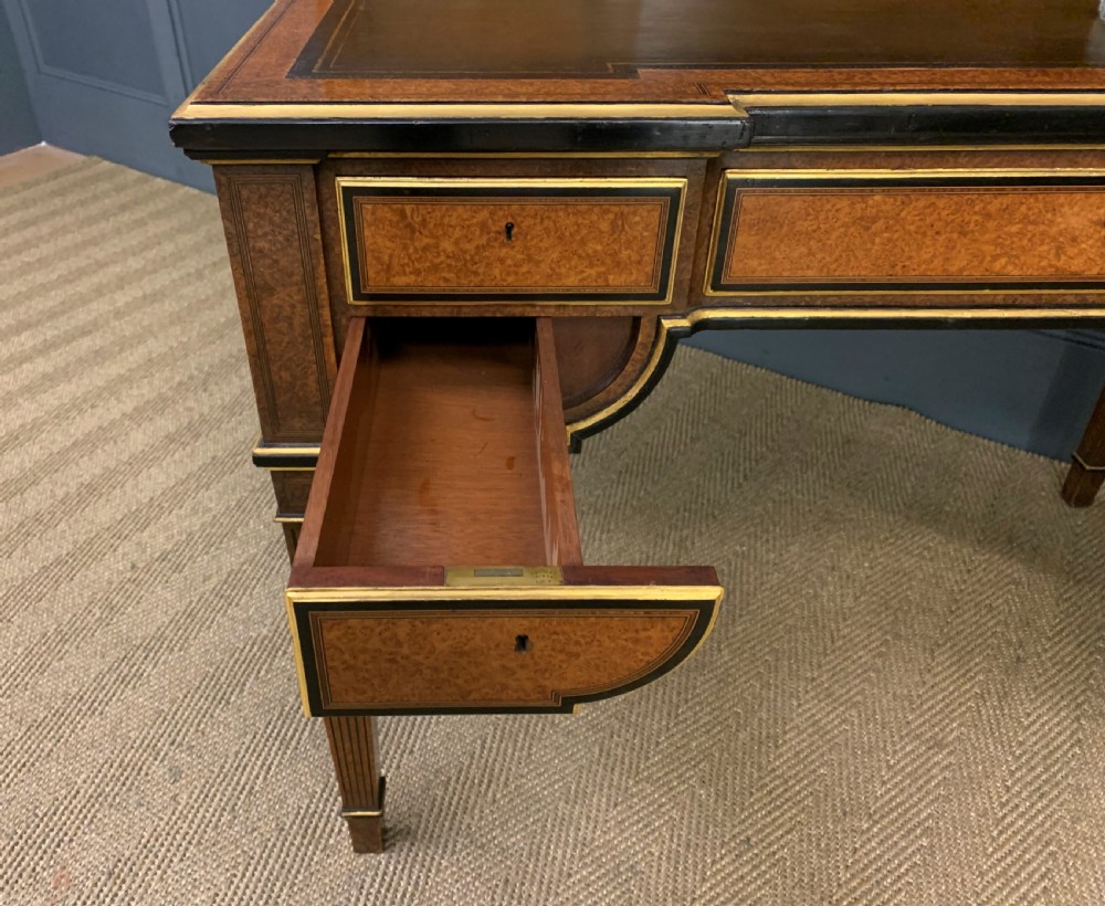 19th Century Amboyna Writing Desk View XI