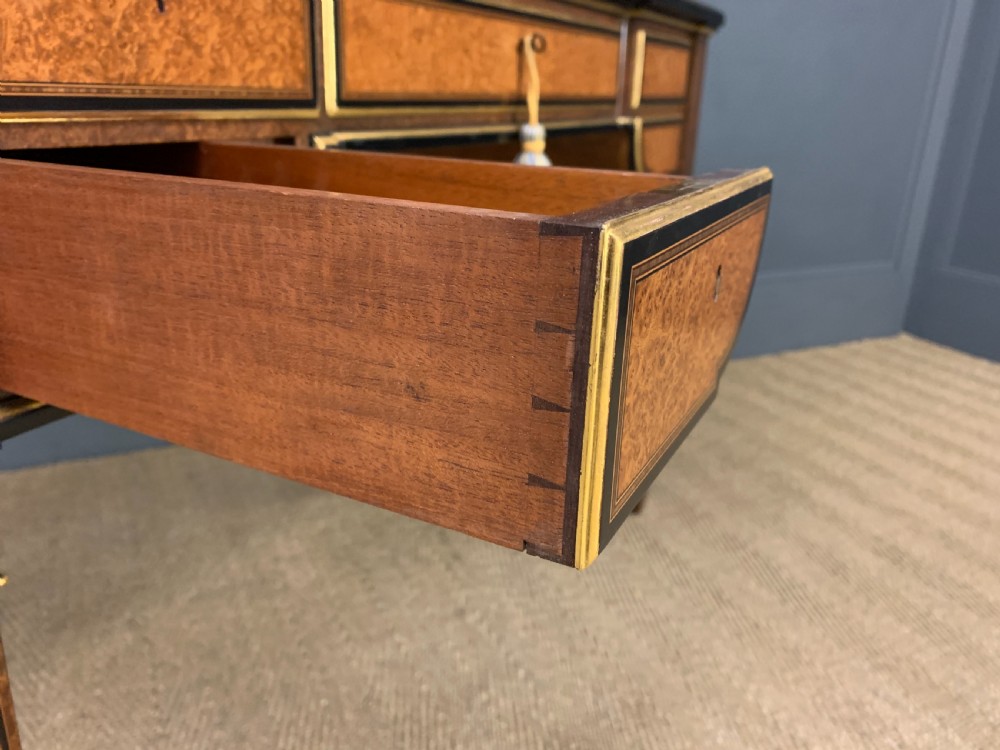 19th Century Amboyna Writing Desk View XII