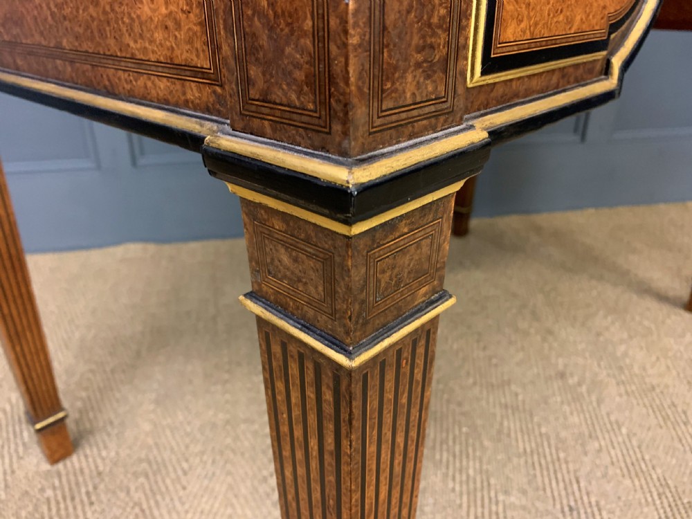 19th Century Amboyna Writing Desk View XIII
