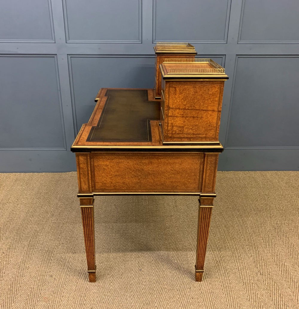 19th Century Amboyna Writing Desk View XVIII