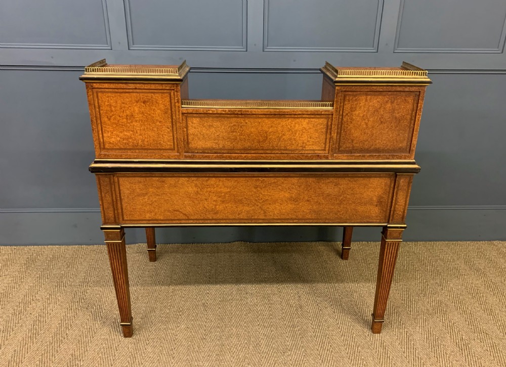 19th Century Amboyna Writing Desk View XIX
