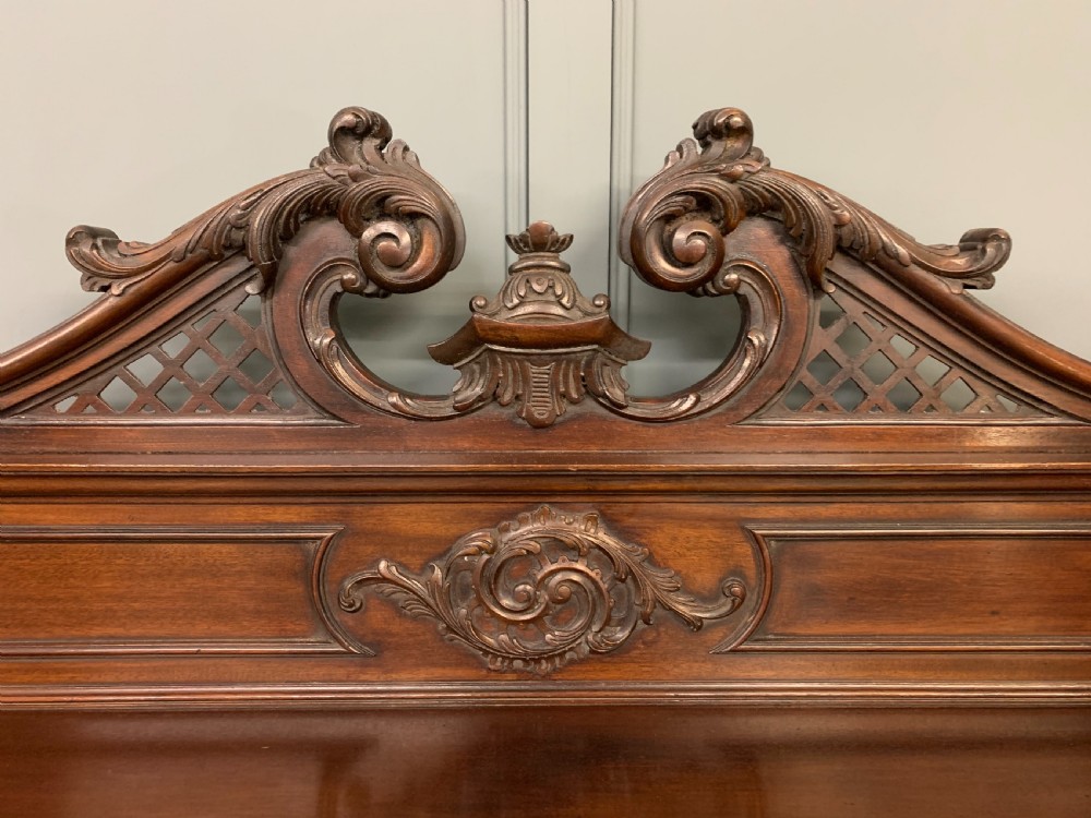 Late Victorian Carved Mahogany Chiffonier View II