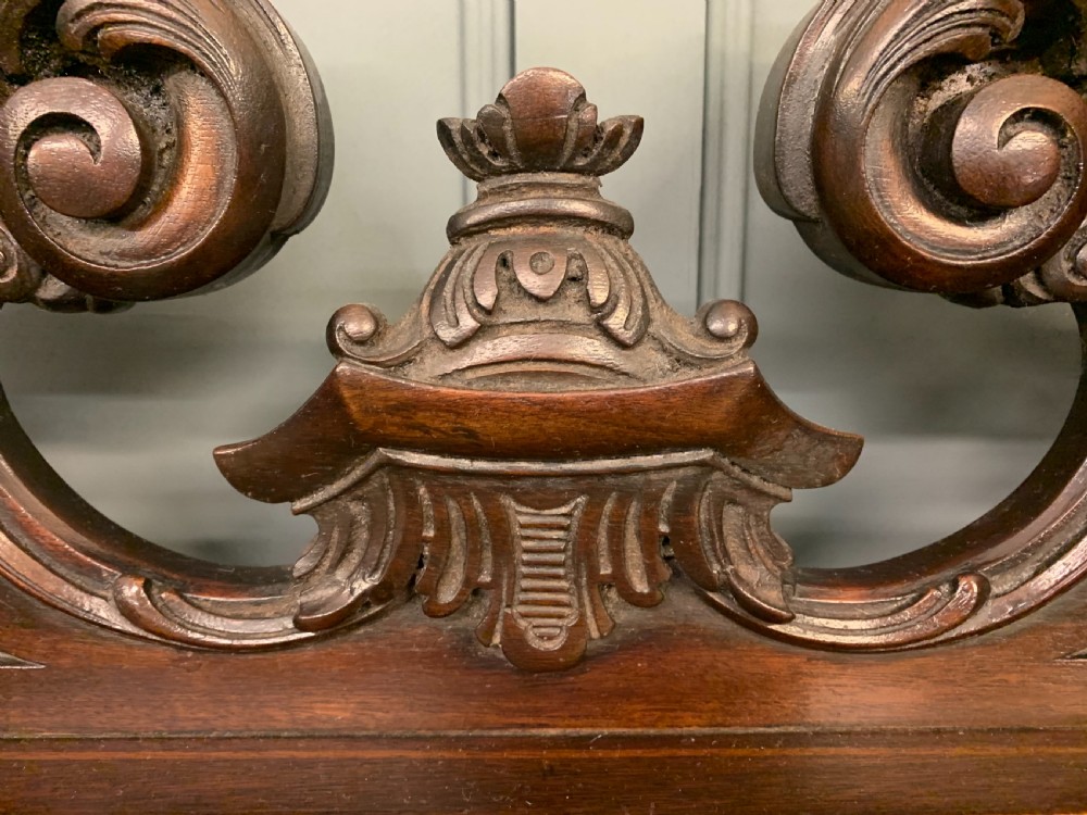 Late Victorian Carved Mahogany Chiffonier View IV