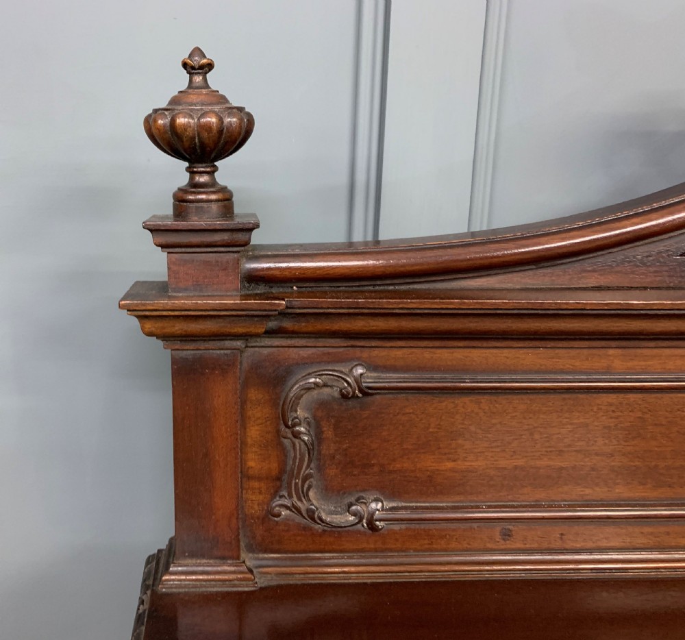 Late Victorian Carved Mahogany Chiffonier View V