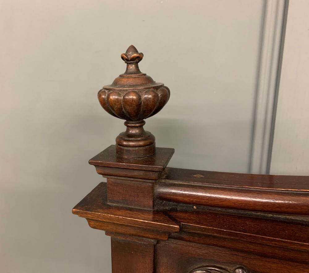 Late Victorian Carved Mahogany Chiffonier View VI