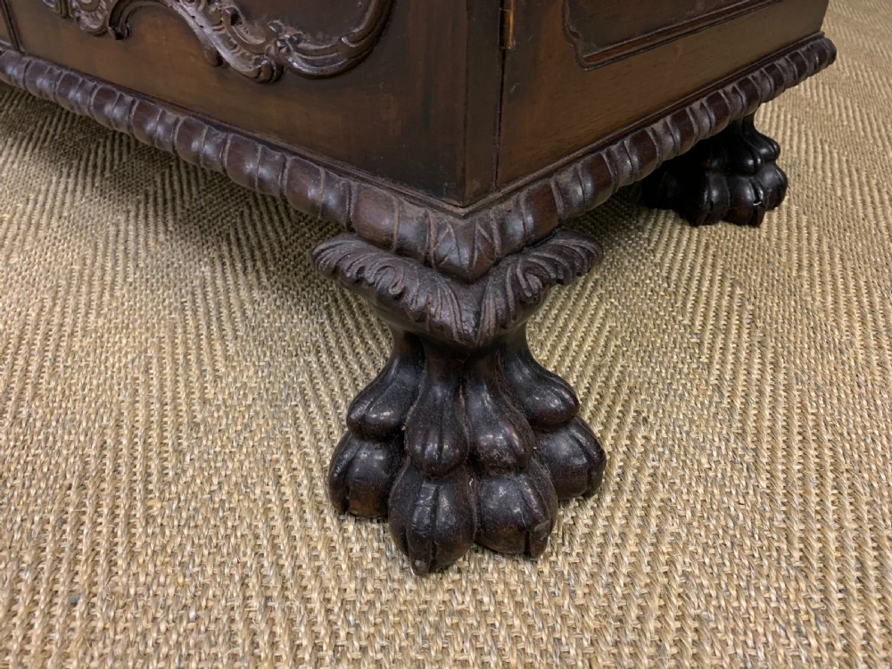 Late Victorian Carved Mahogany Chiffonier View XVII