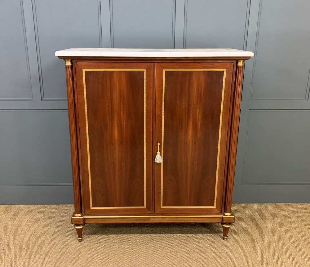 Superb Pair of Mahogany Cabinets by Rinck of Paris View II