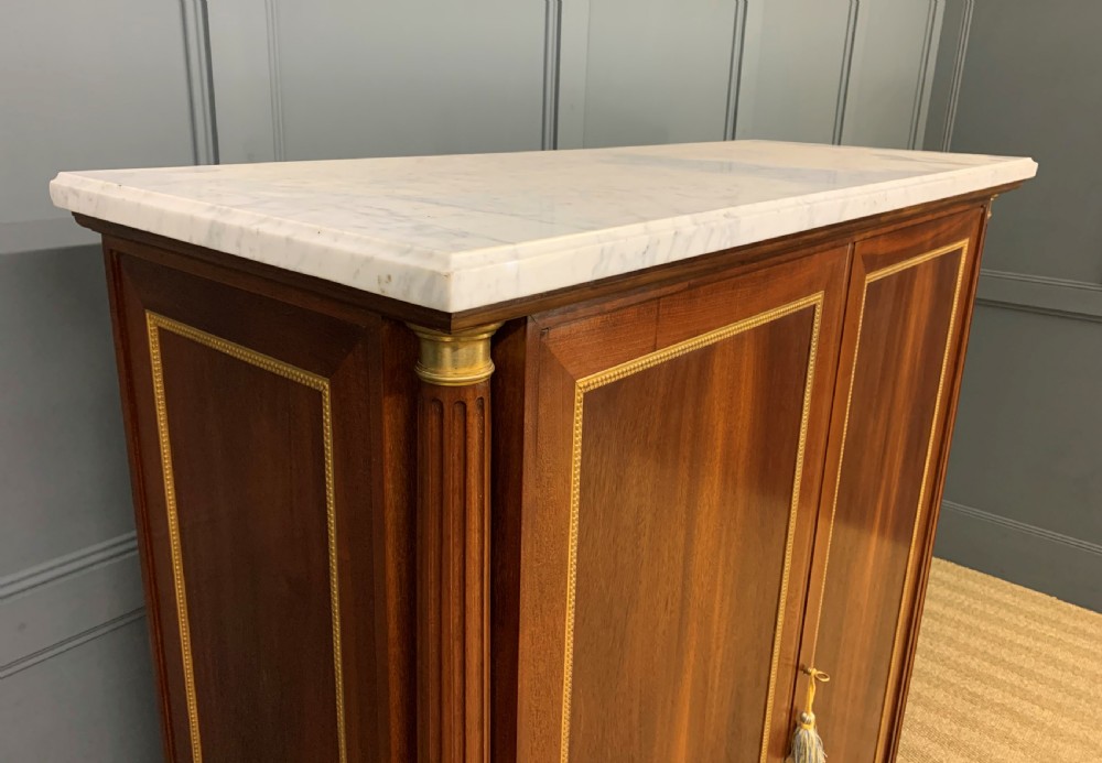 Superb Pair of Mahogany Cabinets by Rinck of Paris View VI