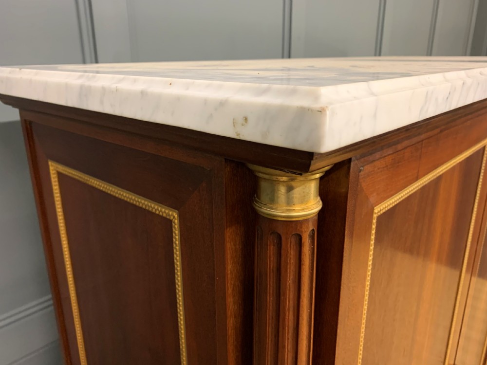 Superb Pair of Mahogany Cabinets by Rinck of Paris View VII