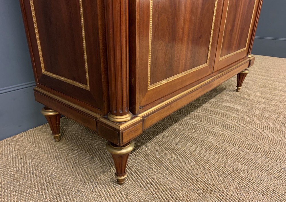 Superb Pair of Mahogany Cabinets by Rinck of Paris View VIII