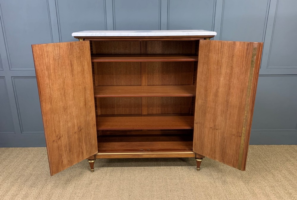 Superb Pair of Mahogany Cabinets by Rinck of Paris View XIV