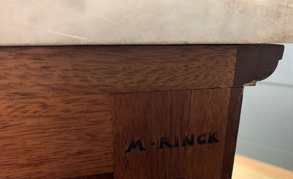 Superb Pair of Mahogany Cabinets by Rinck of Paris View XVII