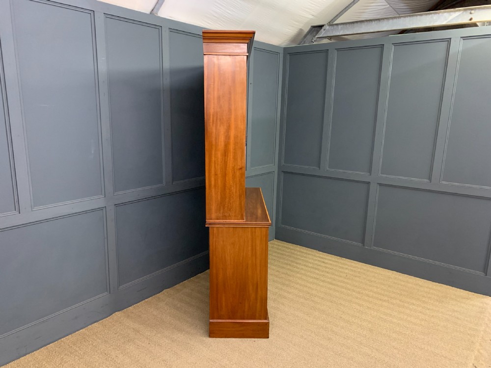 Edwardian Inlaid Mahogany Bookcase View XII