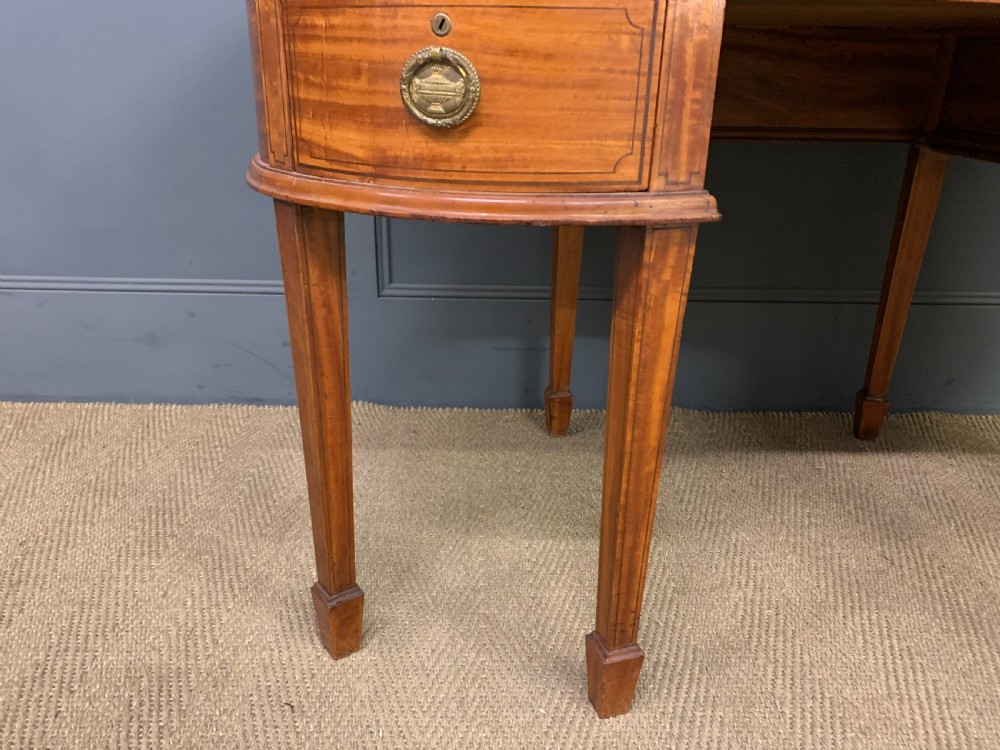 Inlaid Satinwood Kidney Shaped Desk View VIII