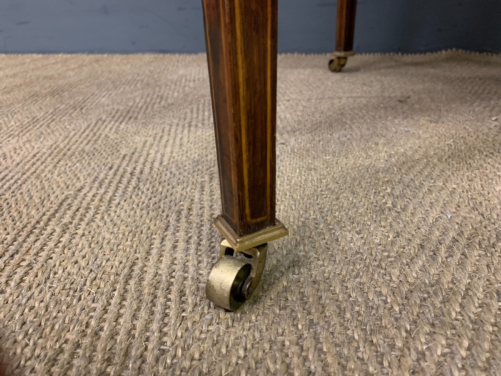 Octagonal Inlaid Rosewood Centre Table View VI