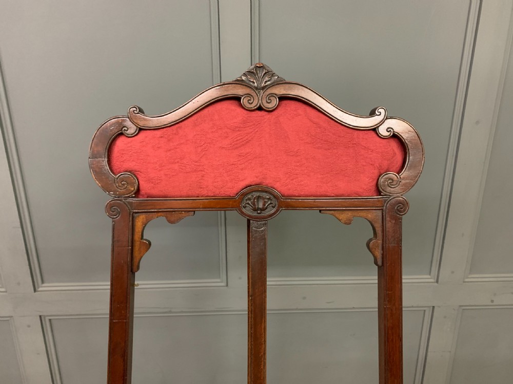 Victorian Mahogany Artists Easel View V