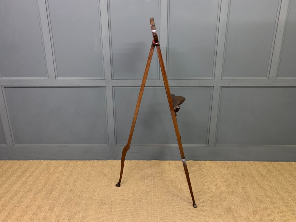 Victorian Mahogany Artists Easel View VII