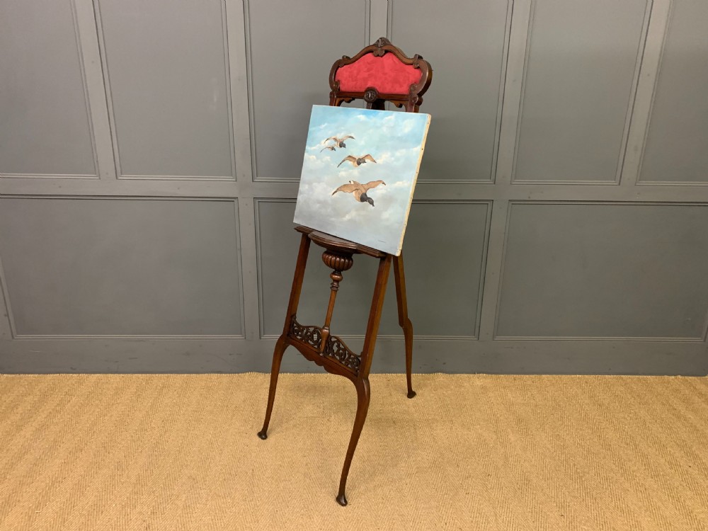 Victorian Mahogany Artists Easel View VIII