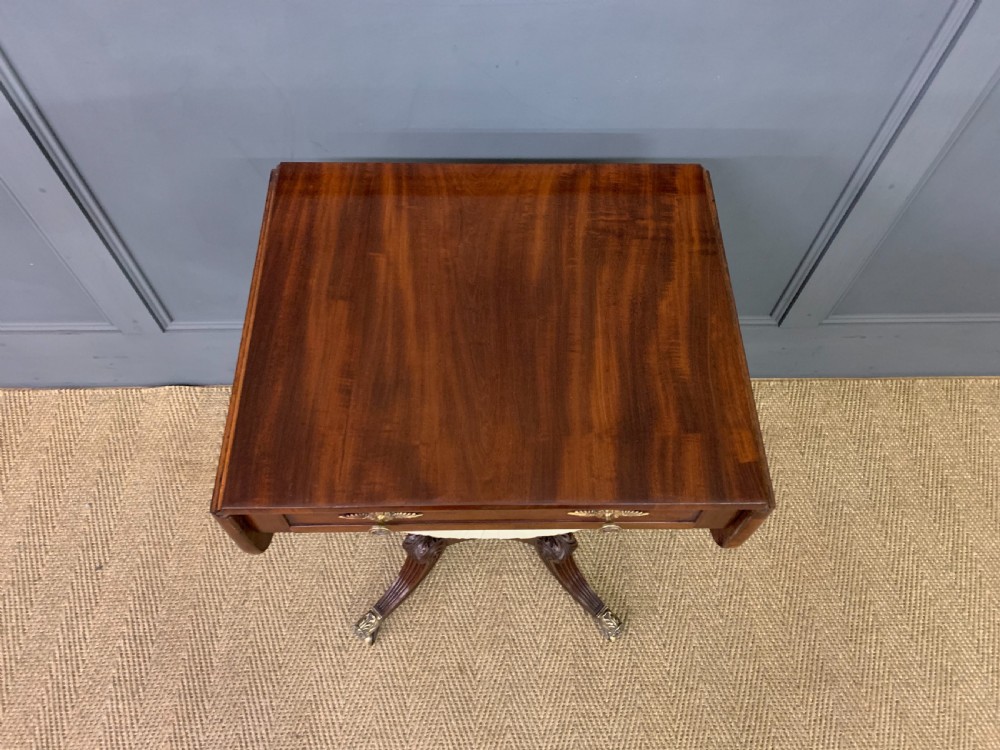 Regency Period Mahogany Work Table View IV