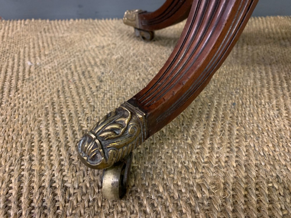 Regency Period Mahogany Work Table View VI