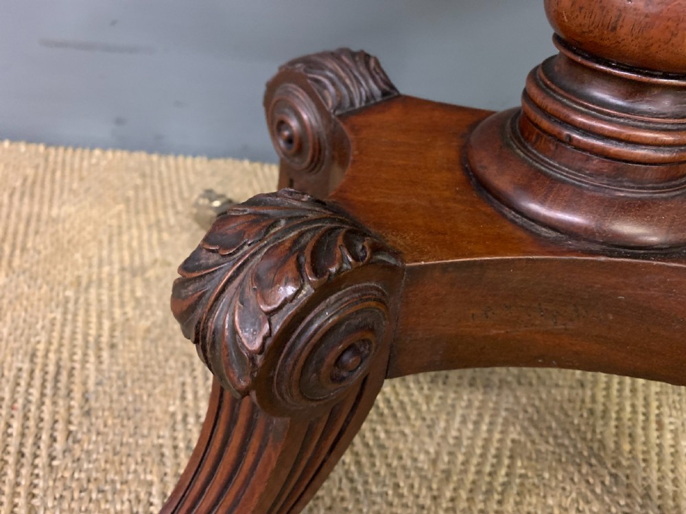 Regency Period Mahogany Work Table View VIII