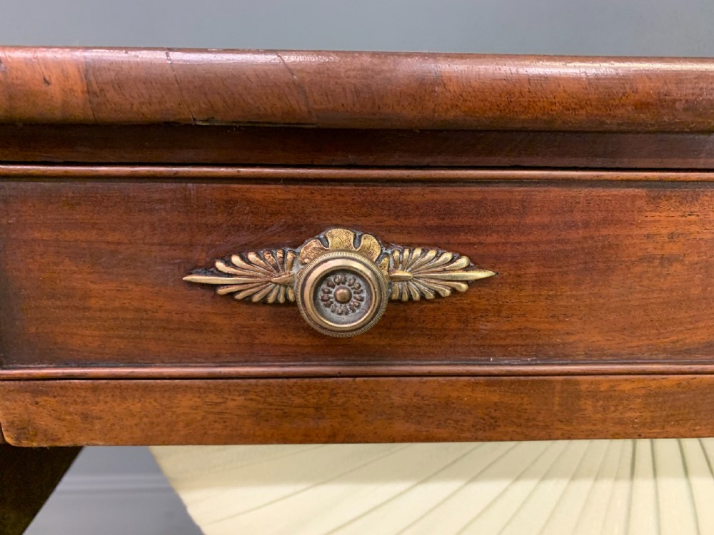 Regency Period Mahogany Work Table View IX