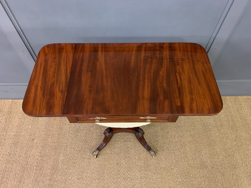Regency Period Mahogany Work Table View XIV