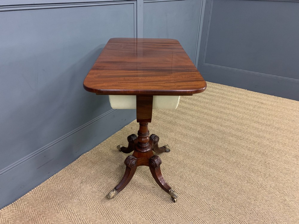 Regency Period Mahogany Work Table View XVII