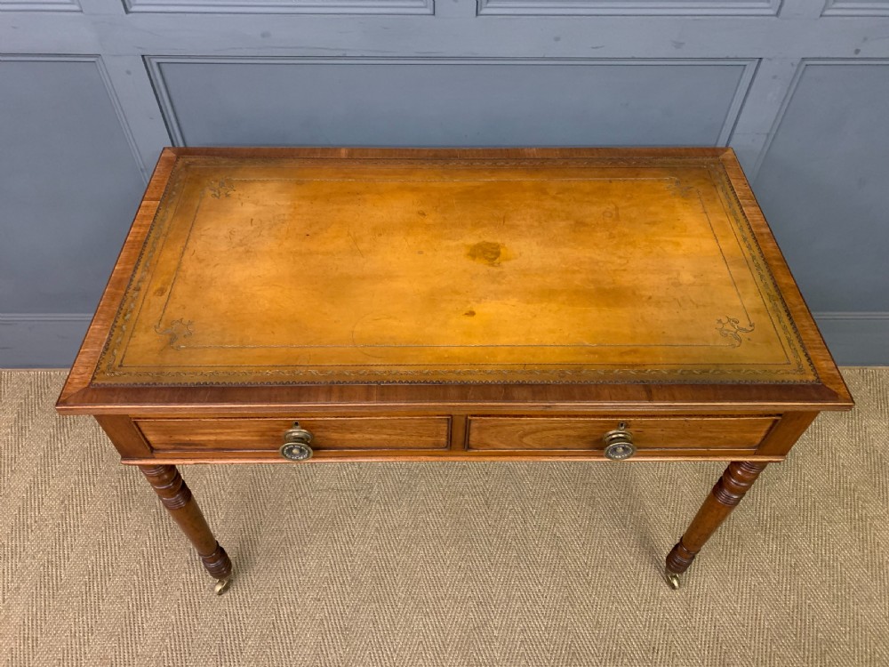 George IV Mahogany Writing Table View III