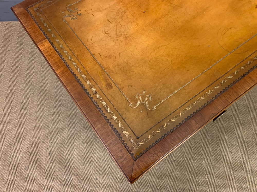 George IV Mahogany Writing Table View VIII