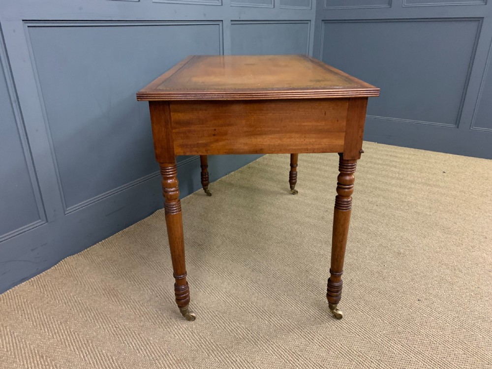 George IV Mahogany Writing Table View IX