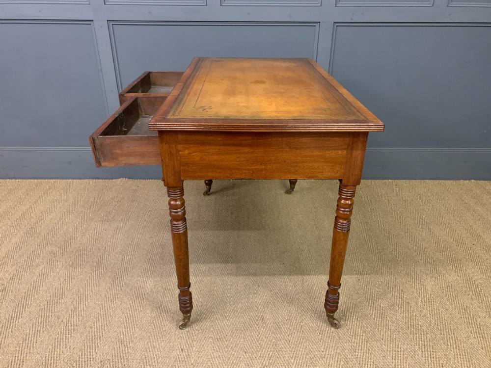 George IV Mahogany Writing Table View XIII