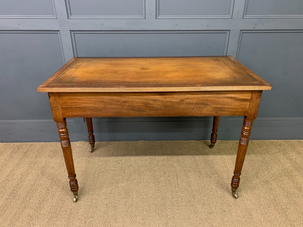 George IV Mahogany Writing Table View XIV