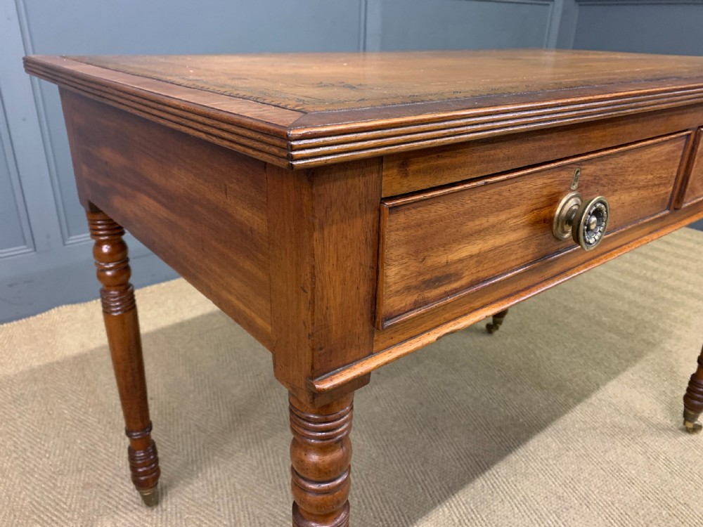 George IV Mahogany Writing Table View XV