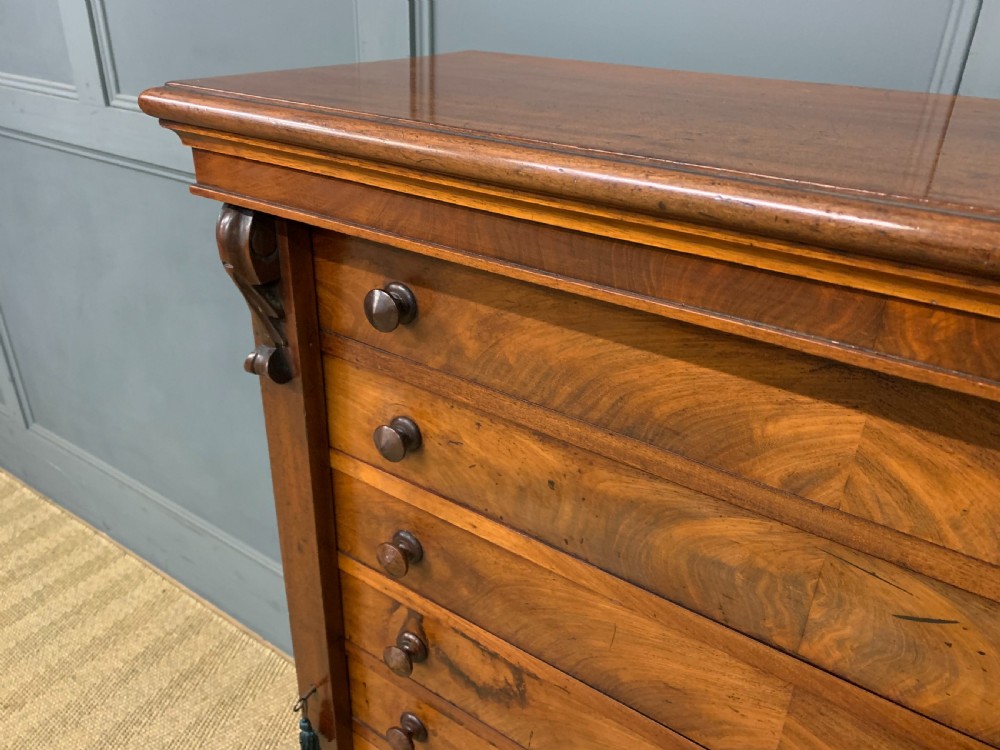 Victorian Mahogany Wellington Chest View IV