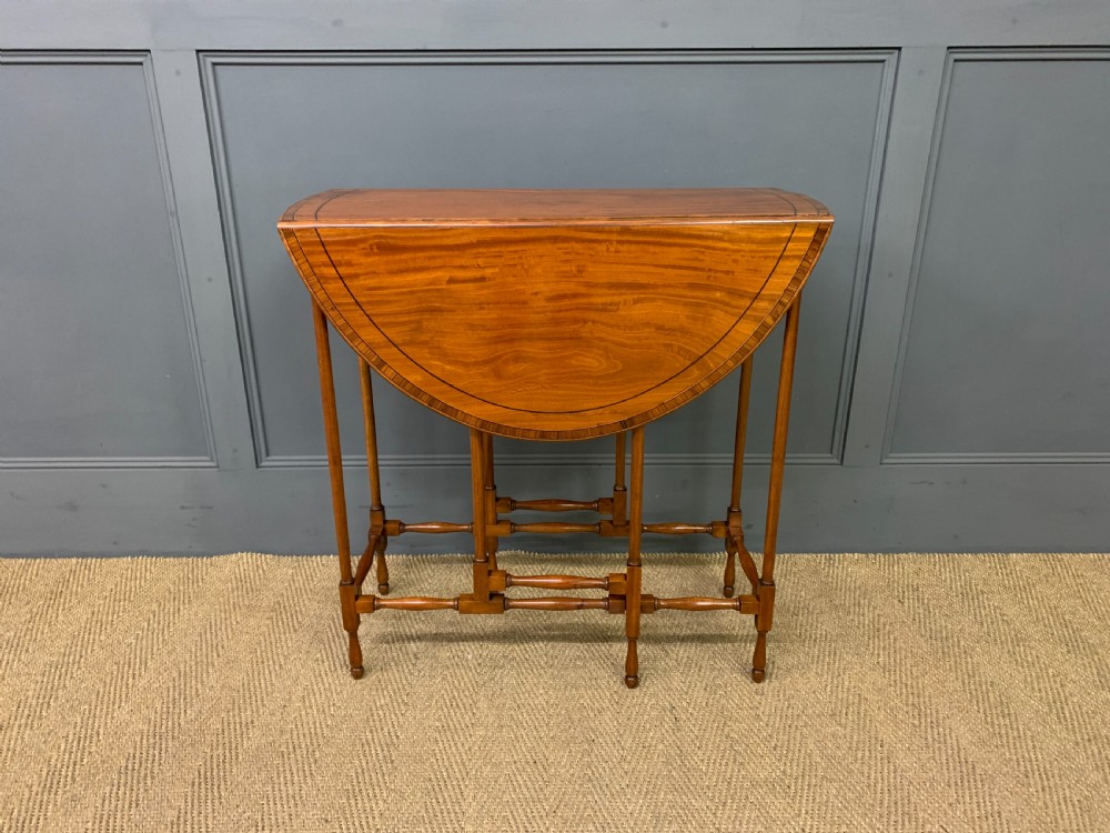 Inlaid Satinwood Spider Leg Table View III