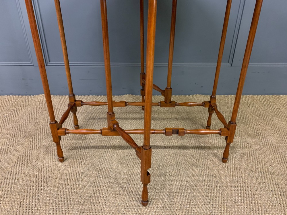 Inlaid Satinwood Spider Leg Table View IX
