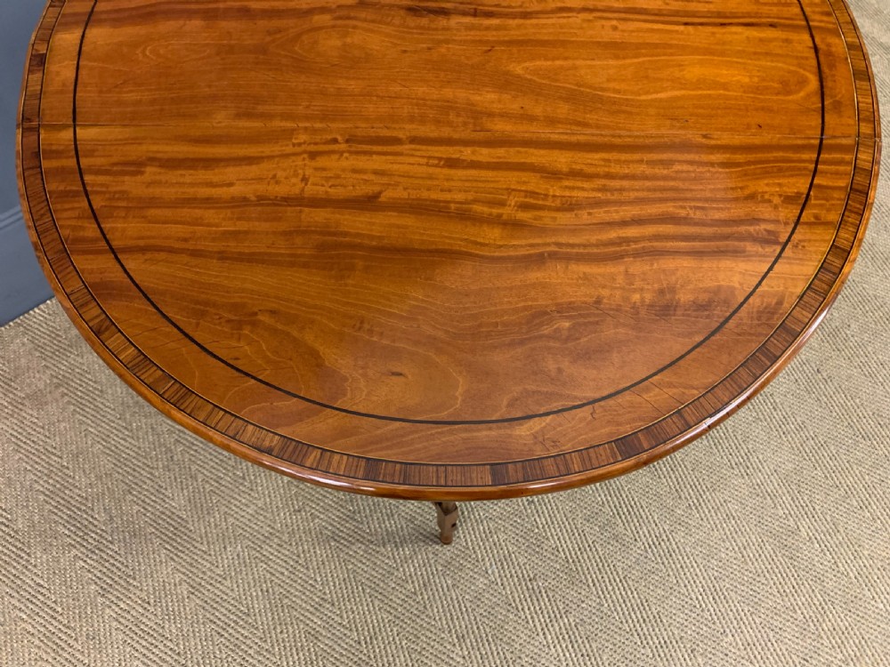 Inlaid Satinwood Spider Leg Table View XII