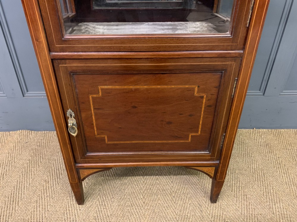 Inlaid Mahogany Bijouterie Cabinet View II