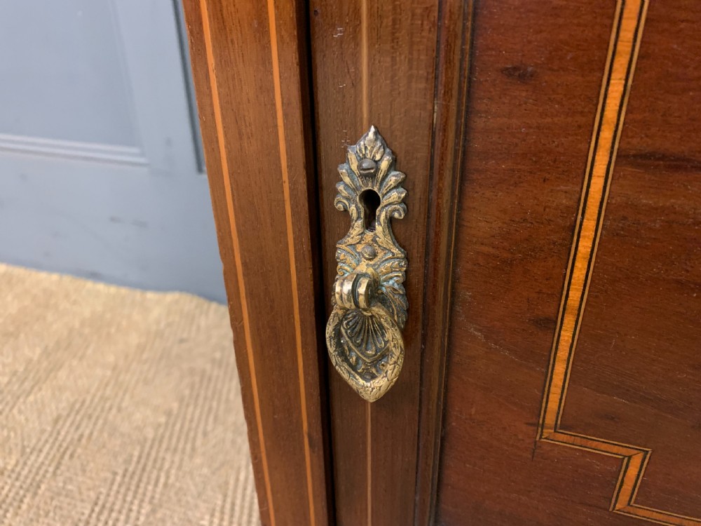 Inlaid Mahogany Bijouterie Cabinet View IV