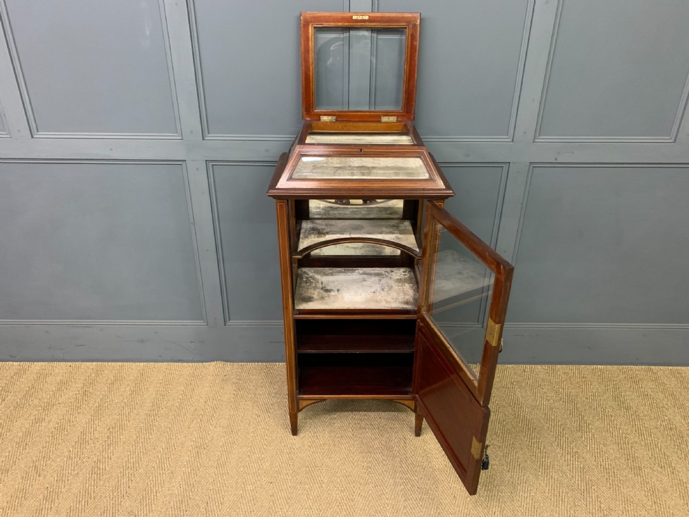 Inlaid Mahogany Bijouterie Cabinet View VIII