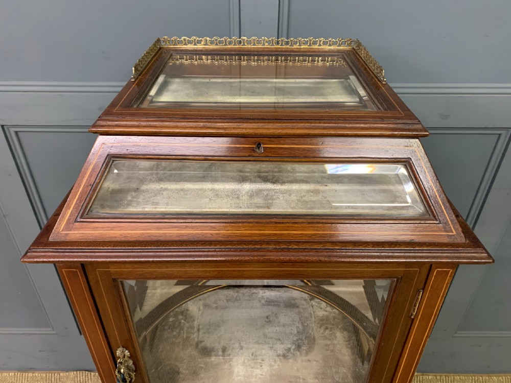 Inlaid Mahogany Bijouterie Cabinet View IX