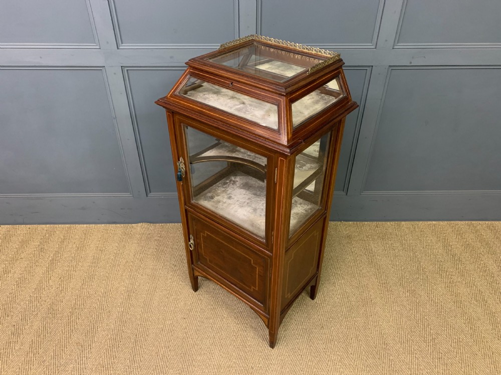 Inlaid Mahogany Bijouterie Cabinet View XVI