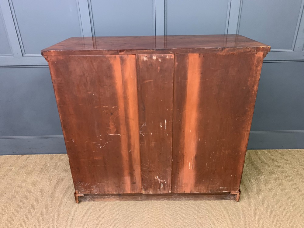 Victorian Figured Mahogany Chest of Drawers View XIV