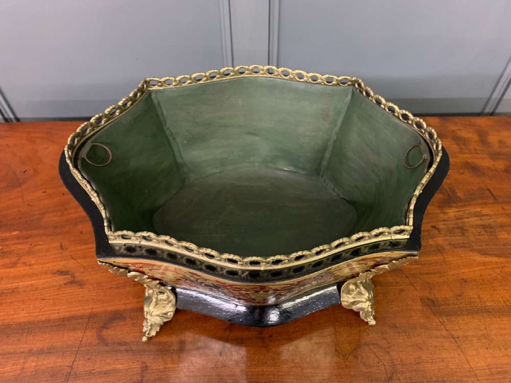 19th Century Boulle Jardiniere View III