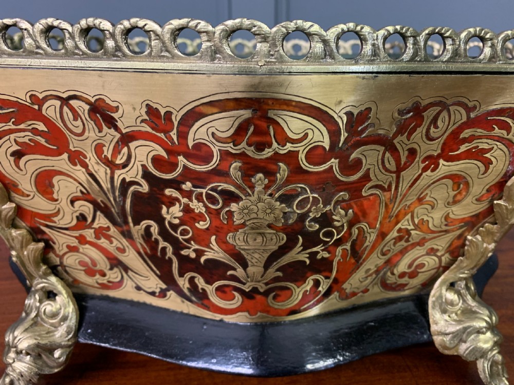 19th Century Boulle Jardiniere View IV