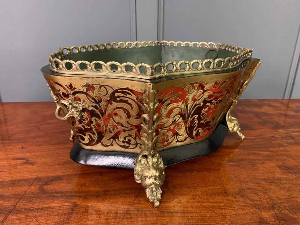 19th Century Boulle Jardiniere View V
