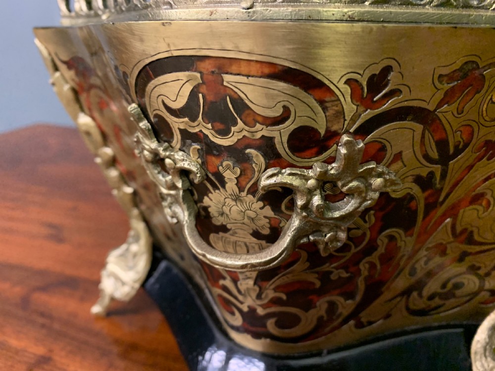 19th Century Boulle Jardiniere View VIII