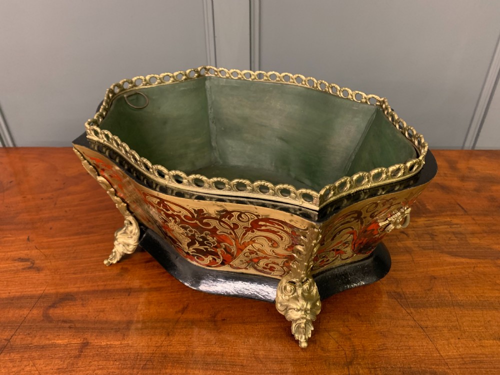 19th Century Boulle Jardiniere View X